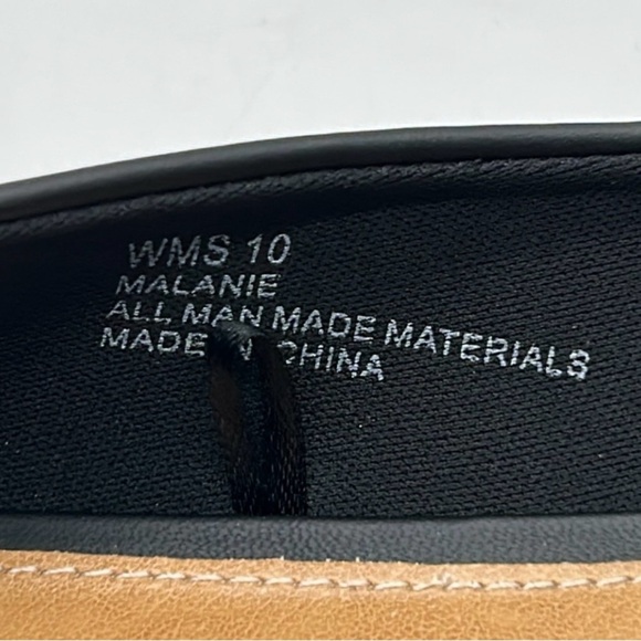 DV by Dolce Vita Black Toe Cap Ballet Flats Size 10 Vegan-Friendly New With Box - Picture 10 of 11